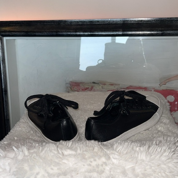 Coach Black Sneakers with Zipper Detail - Picture 4 of 8